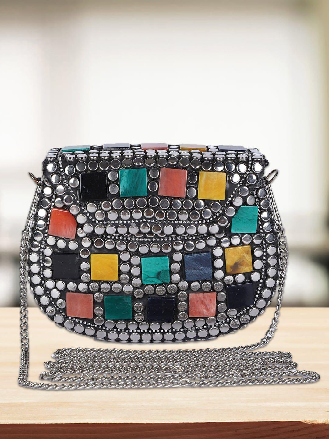 mini-wesst-colourblocked-structured-sling-bag-with-tasselled