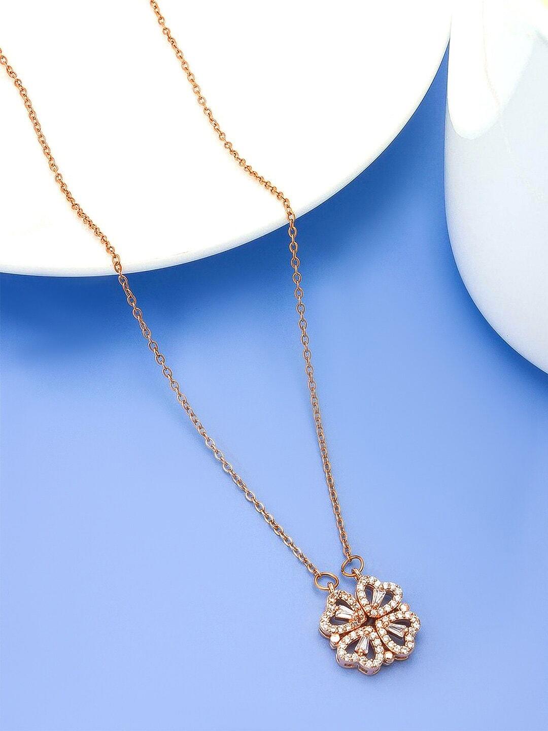 PRIVIU Rose Gold-Plated Necklace