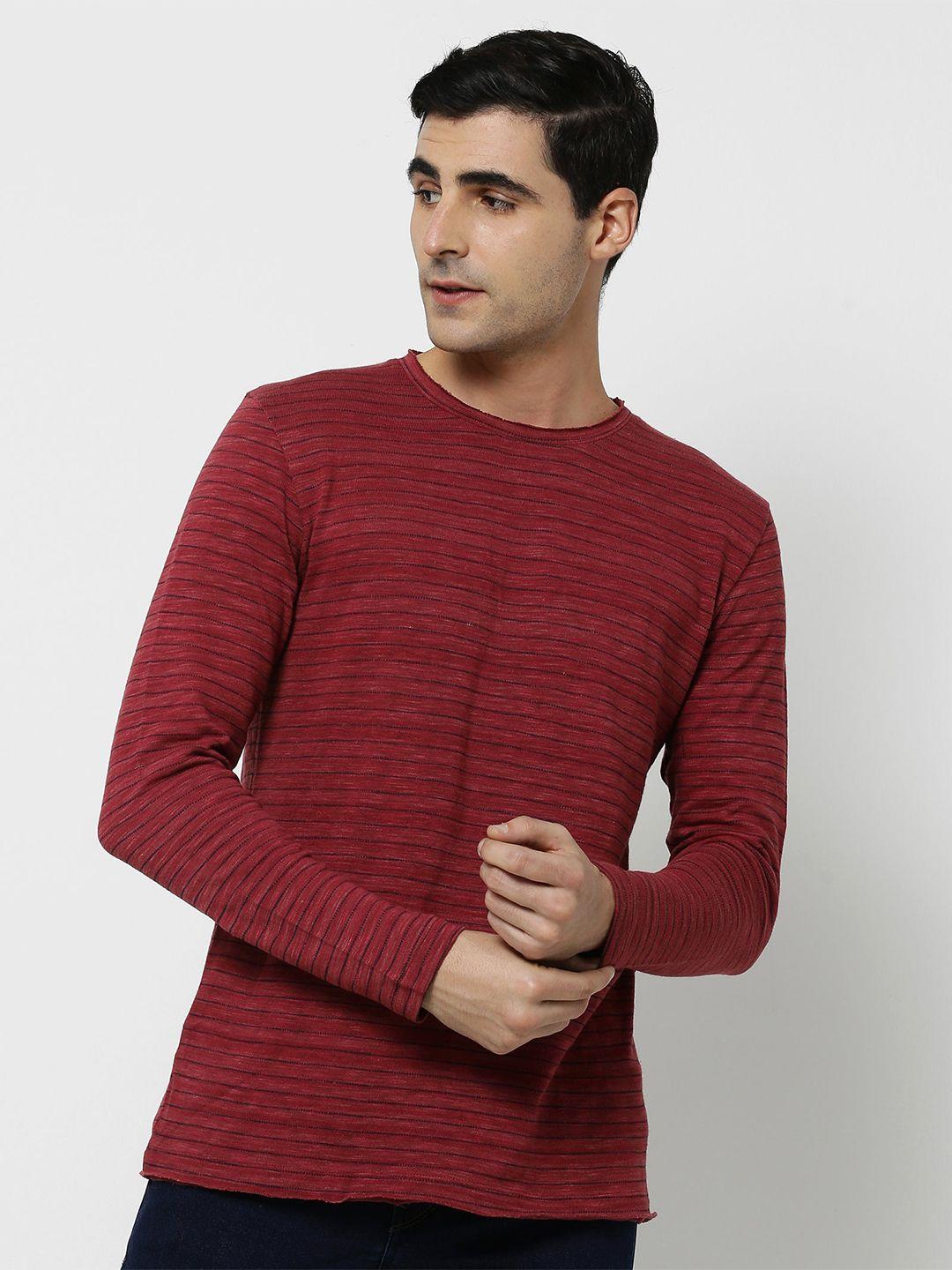 red-flame-men-striped-sweatshirt