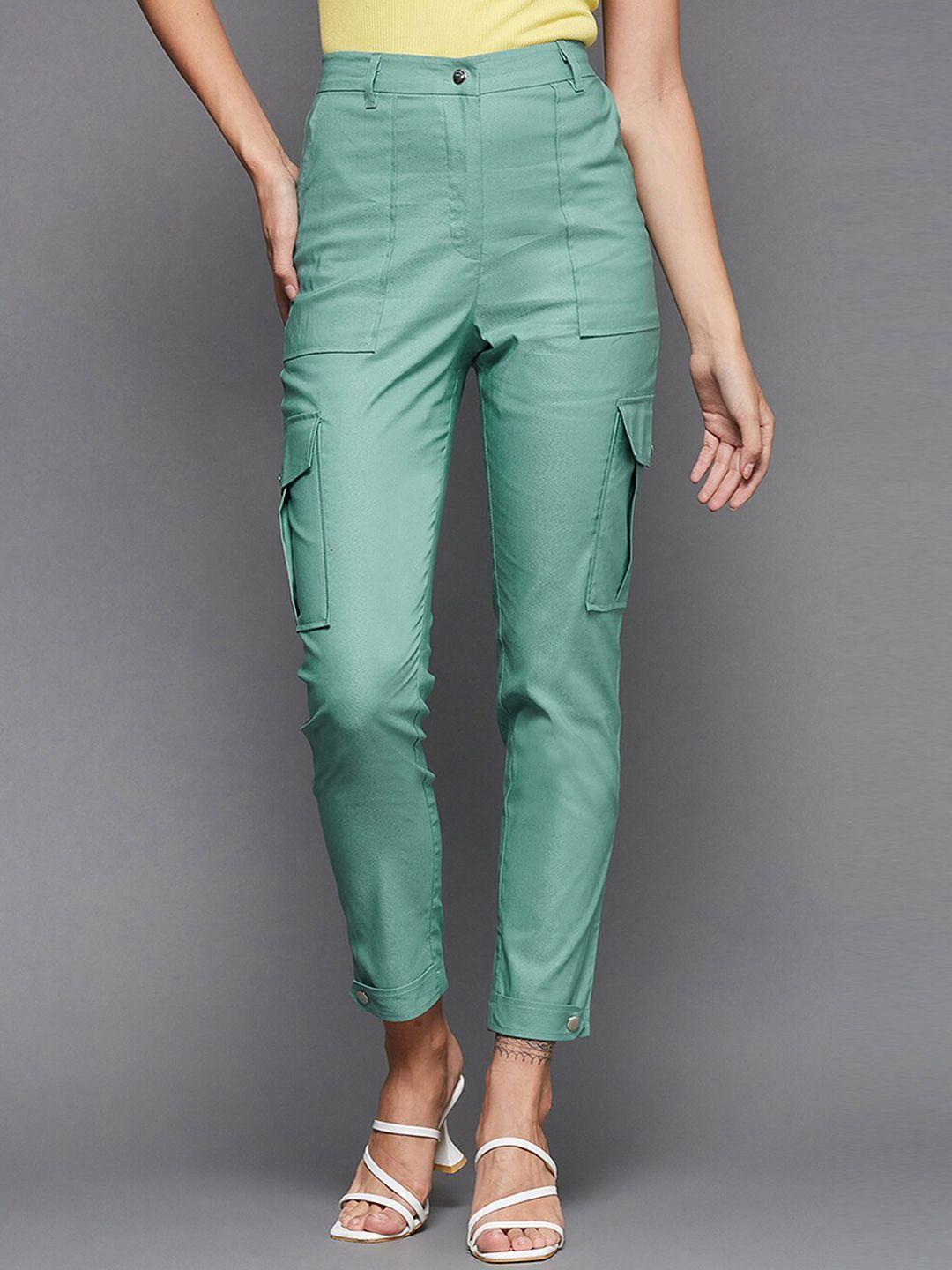 The Roadster Lifestyle Co High Waist Cargo Trousers