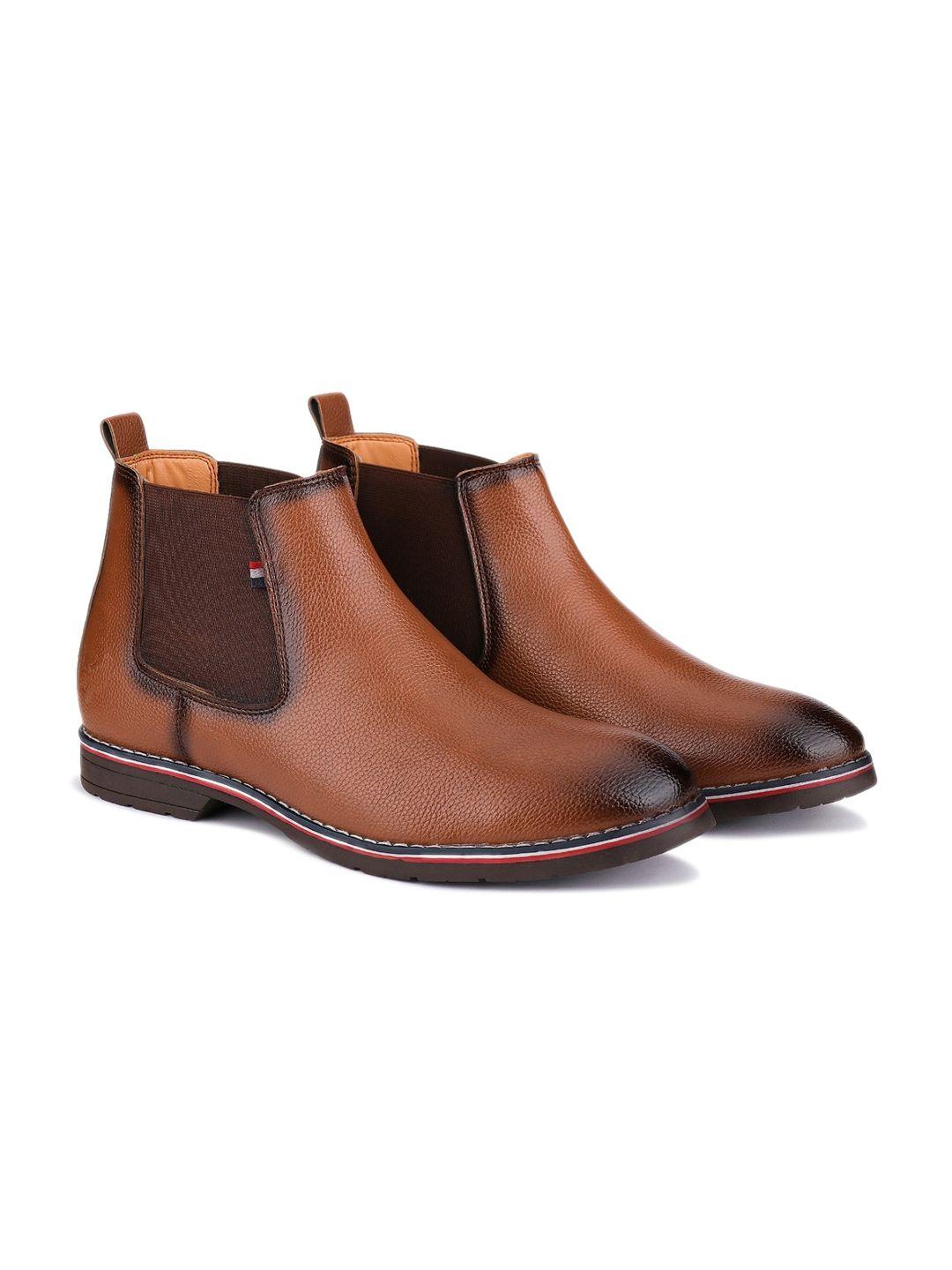 bersache-men-lightweight-leather-chelsea-boots