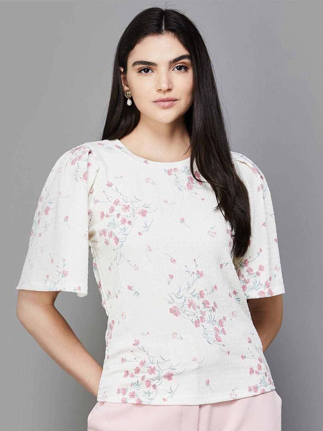 code-by-lifestyle-floral-print-flared-sleeve-top