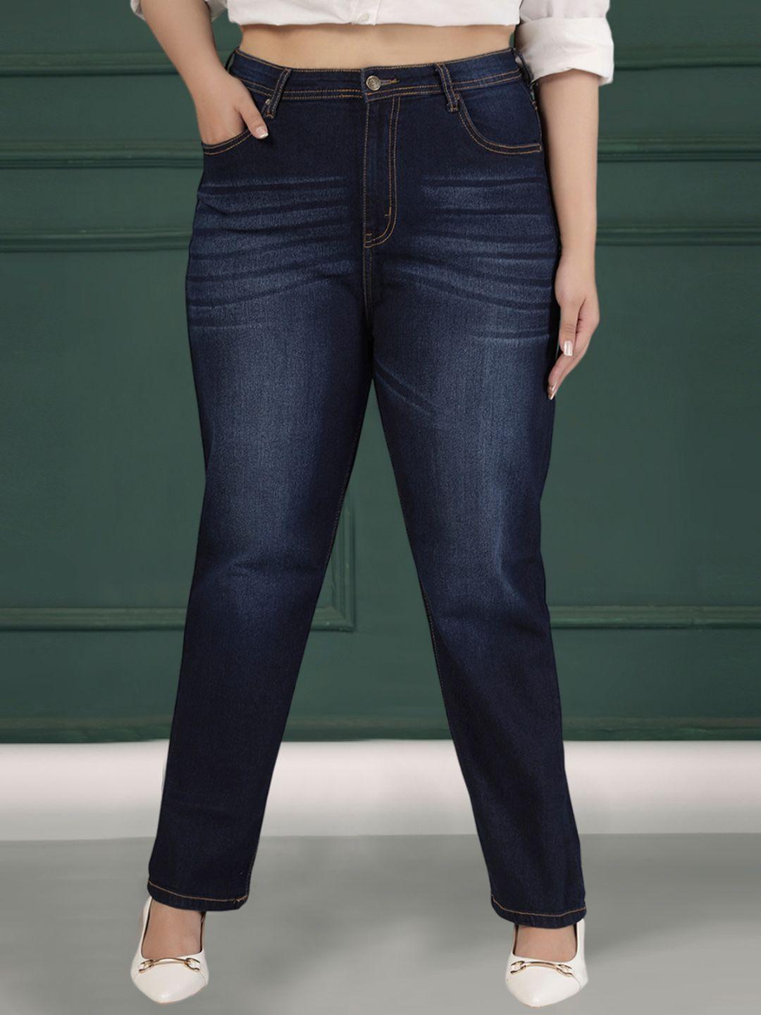 Turning Blue Women Plus Size Straight Fit Jeans