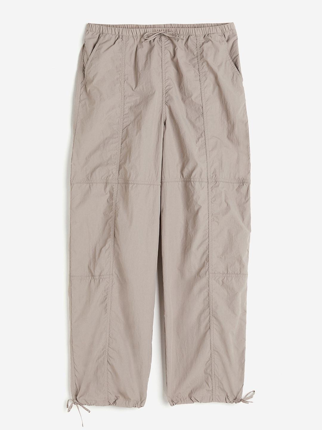 H&M Women Nylon Parachute Trousers
