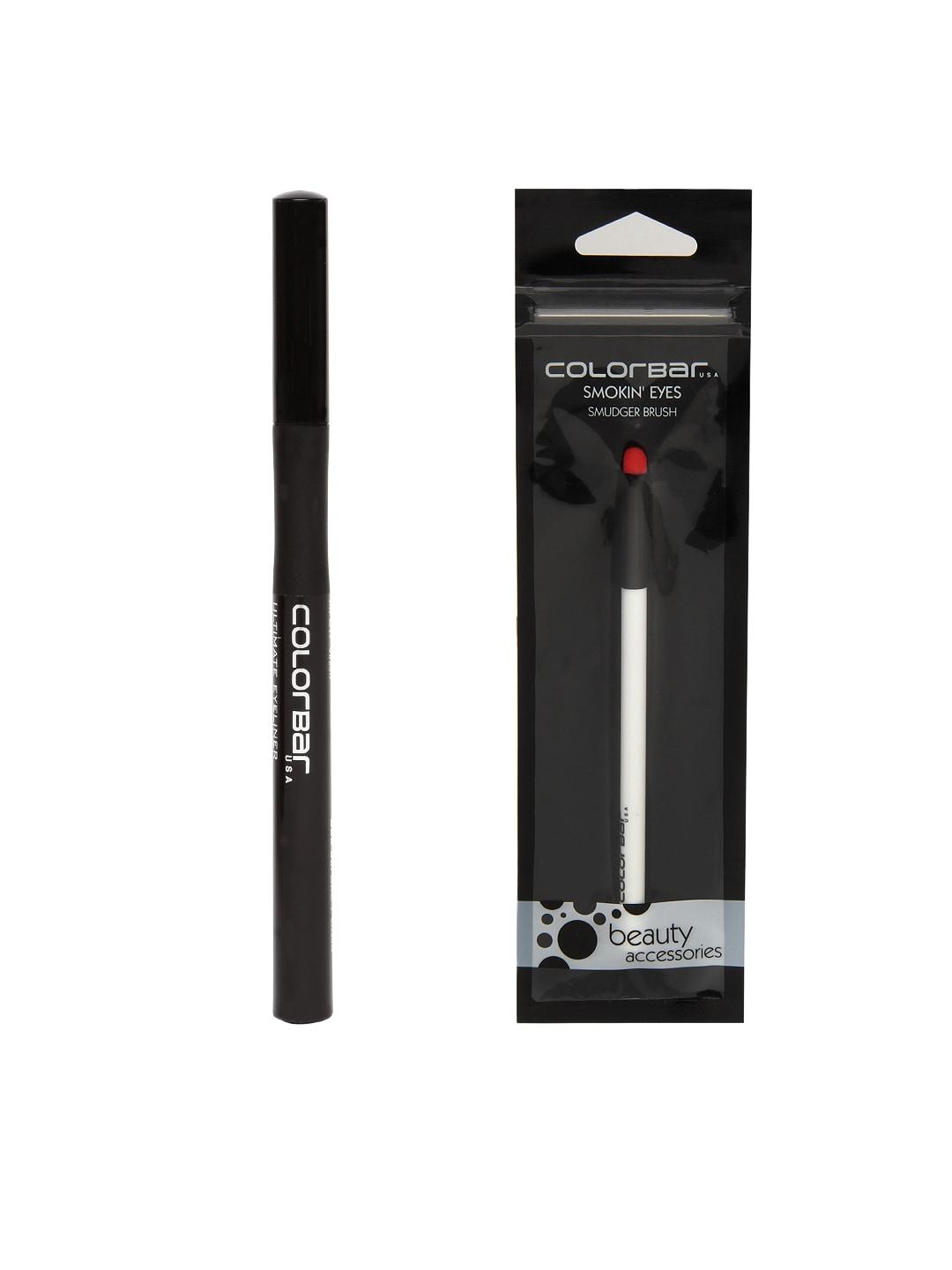 Colorbar Pack of 2 Smudge Brush & Eyeliner