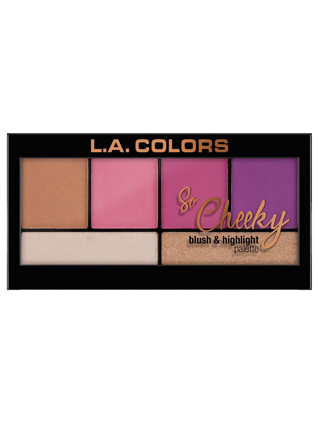 L.A colors C30463 Sweet and Sassy So Cheeky Blush and Highlight Palette 22 g