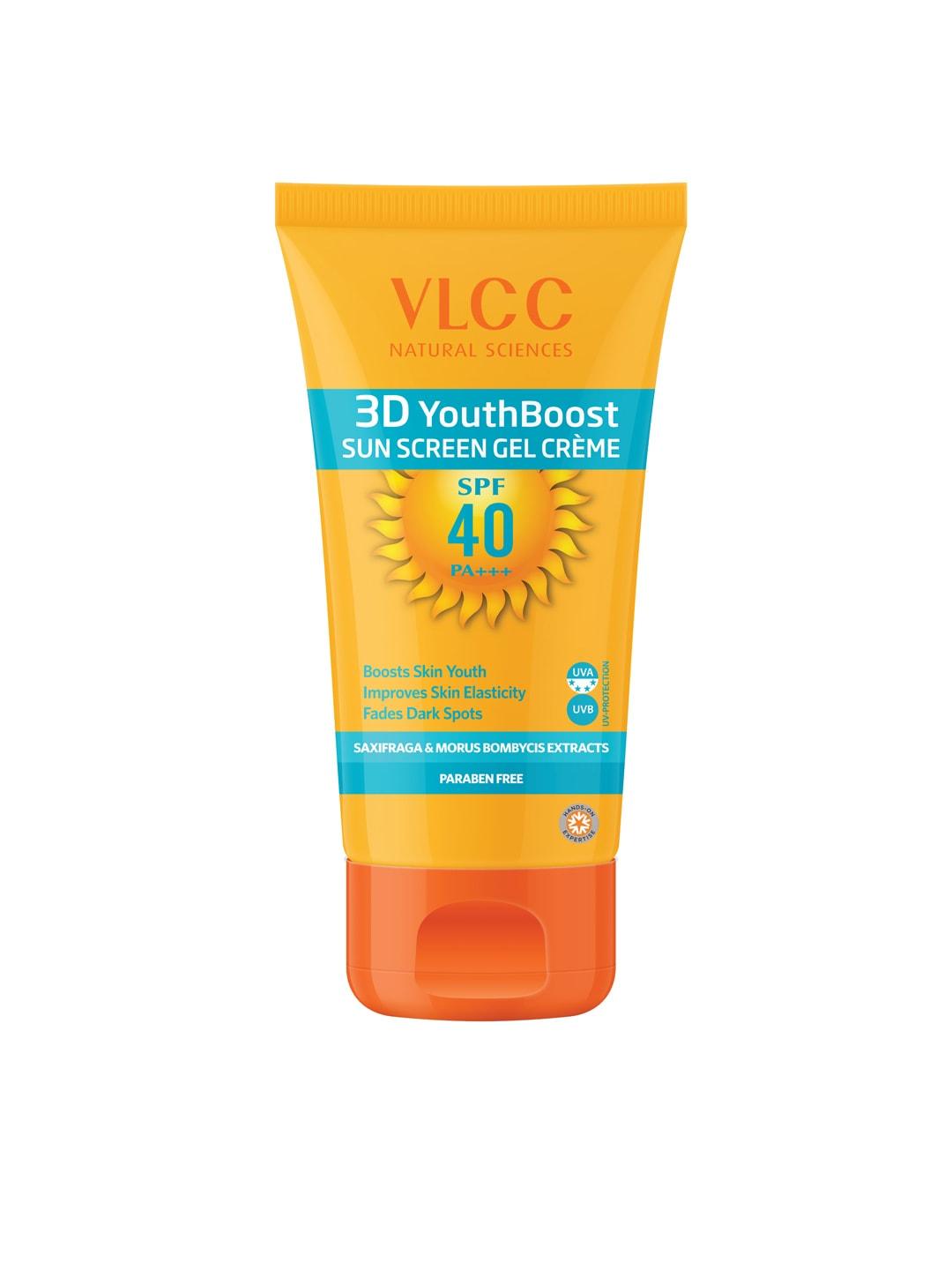 VLCC Unisex 3D Youth Boost SPF 40 Sunscreen Gel Creme 100 g