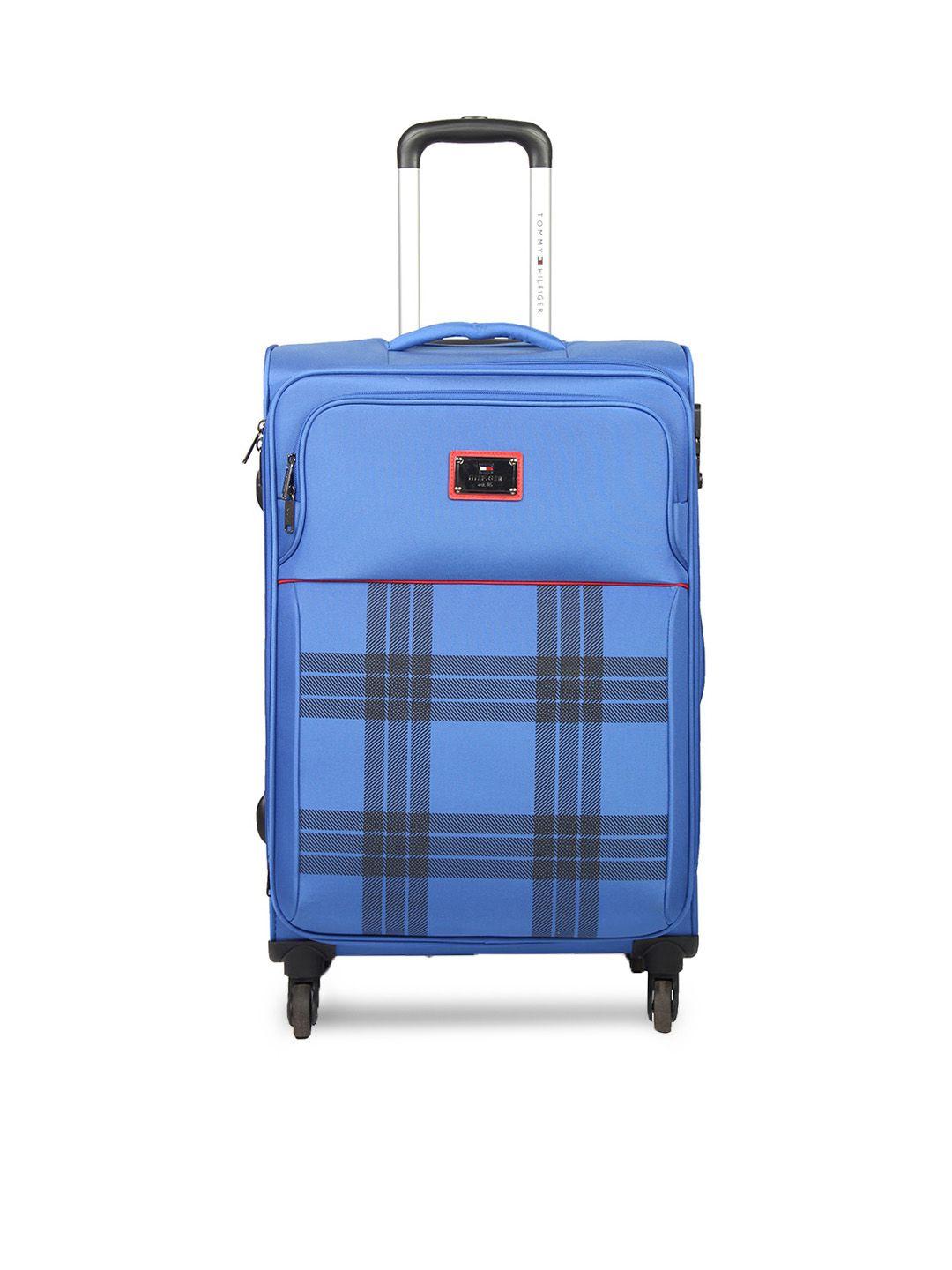 tommy-hilfiger-blue-trolley-bag