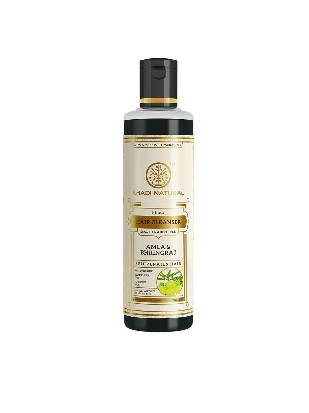 Khadi Natural Unisex Amla & Bhringraj Hair Cleanser 210 ml