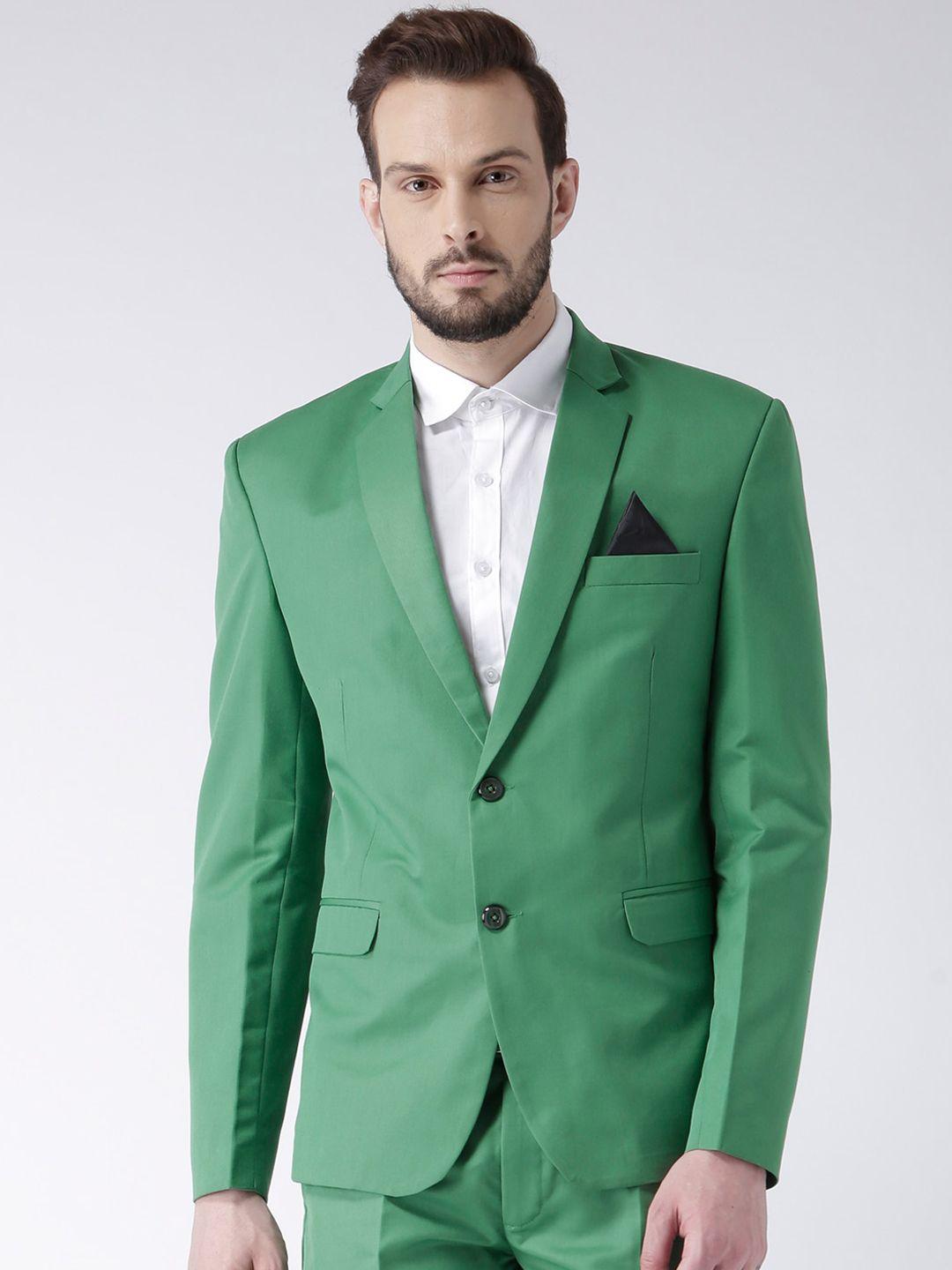 hangup-green-solid-slim-fit-blazer