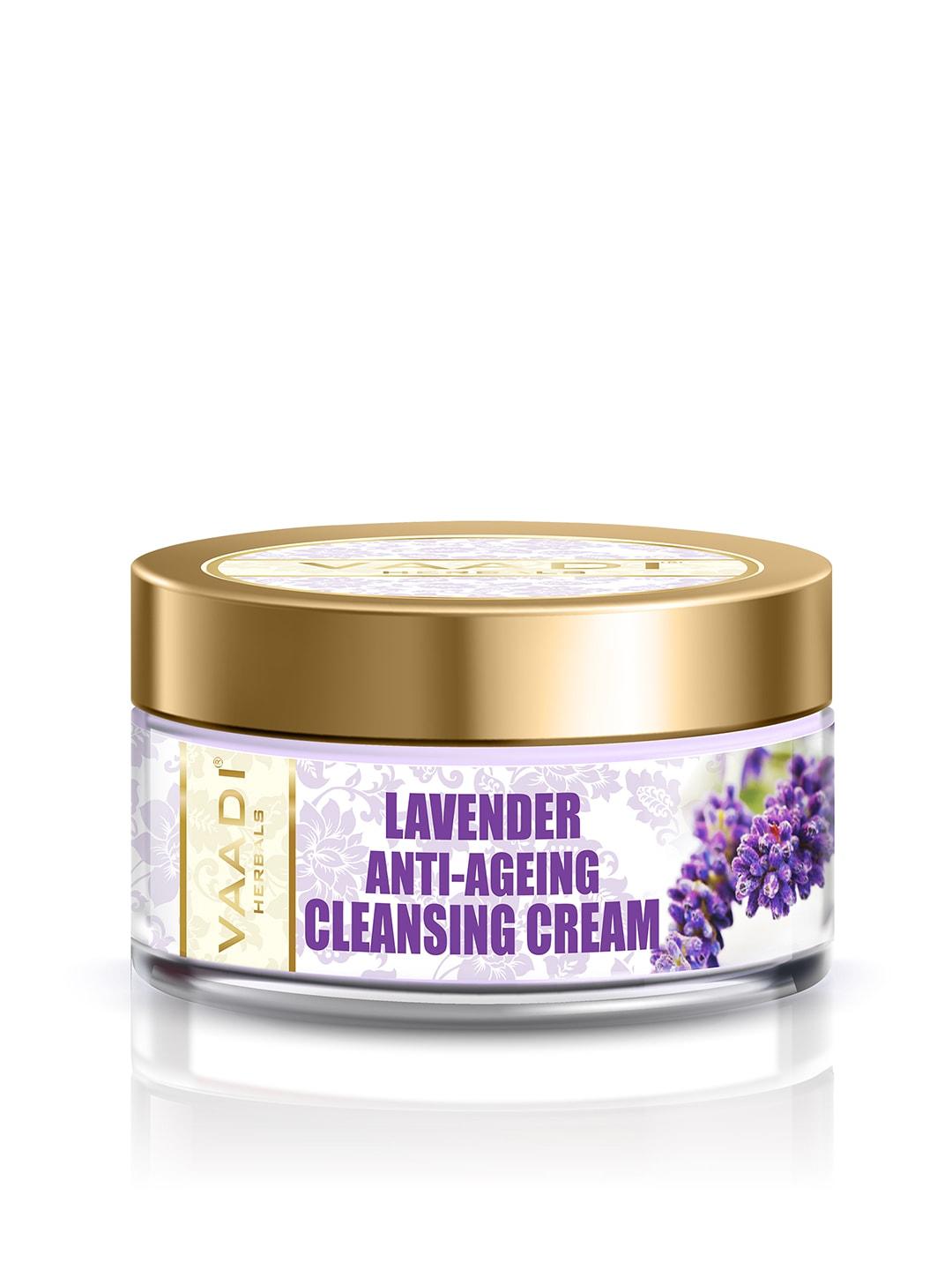 Vaadi Herbals Lavender Anti-Ageing Cleansing Cream - 50g