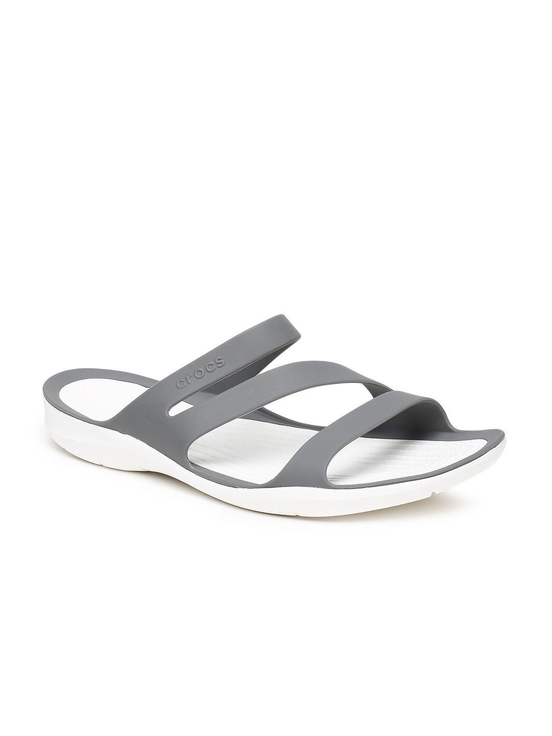 crocs-women-grey-solid-synthetic-open-toe-flats