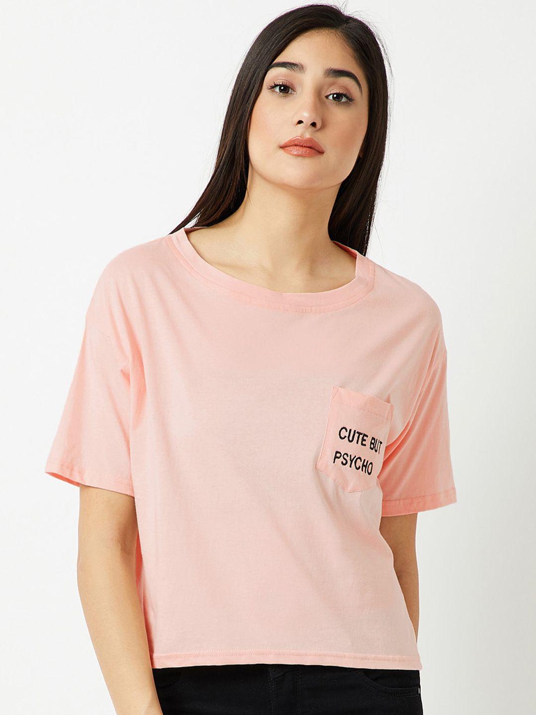 miss-chase-women-peach-coloured-printed-round-neck-t-shirt