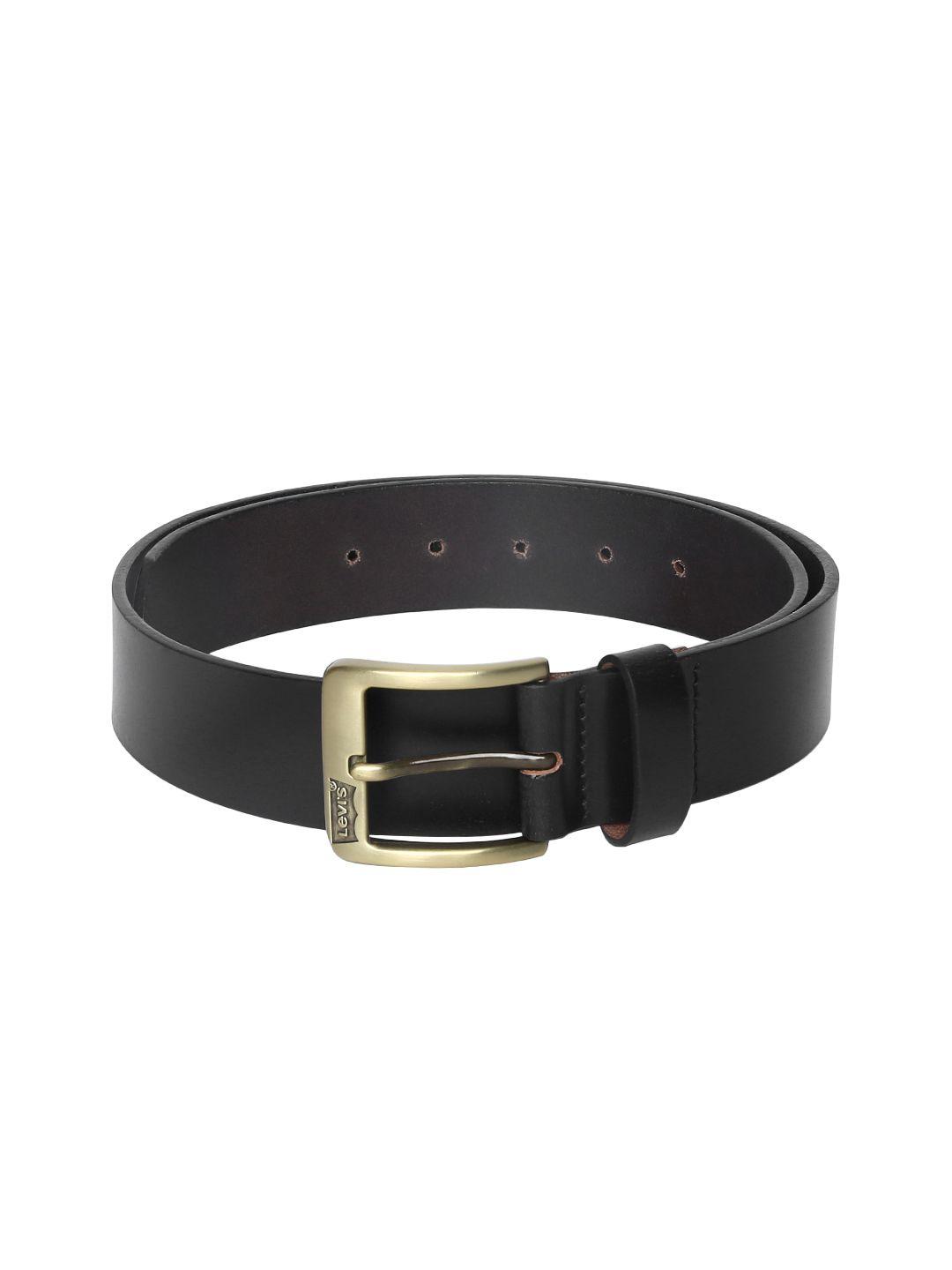 levis-men-black-solid-leather-belt