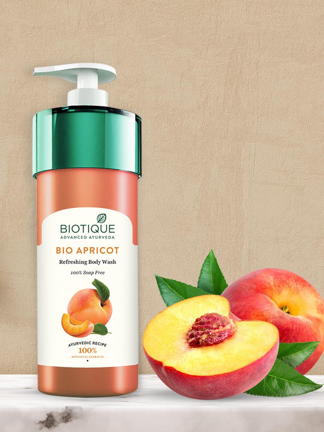 Biotique Botanicals Unisex Bio Apricot Refreshing Body Wash 800 ml