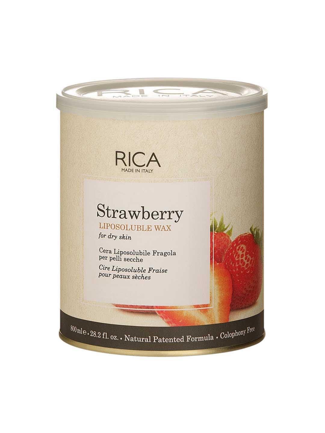 RICA Strawberry Liposoluble Wax 800ml