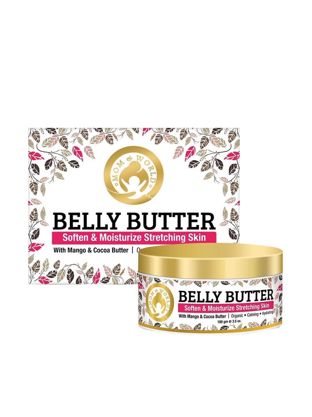 Mom & World Belly Butter With Mango & Cocoa Butter - 100gm