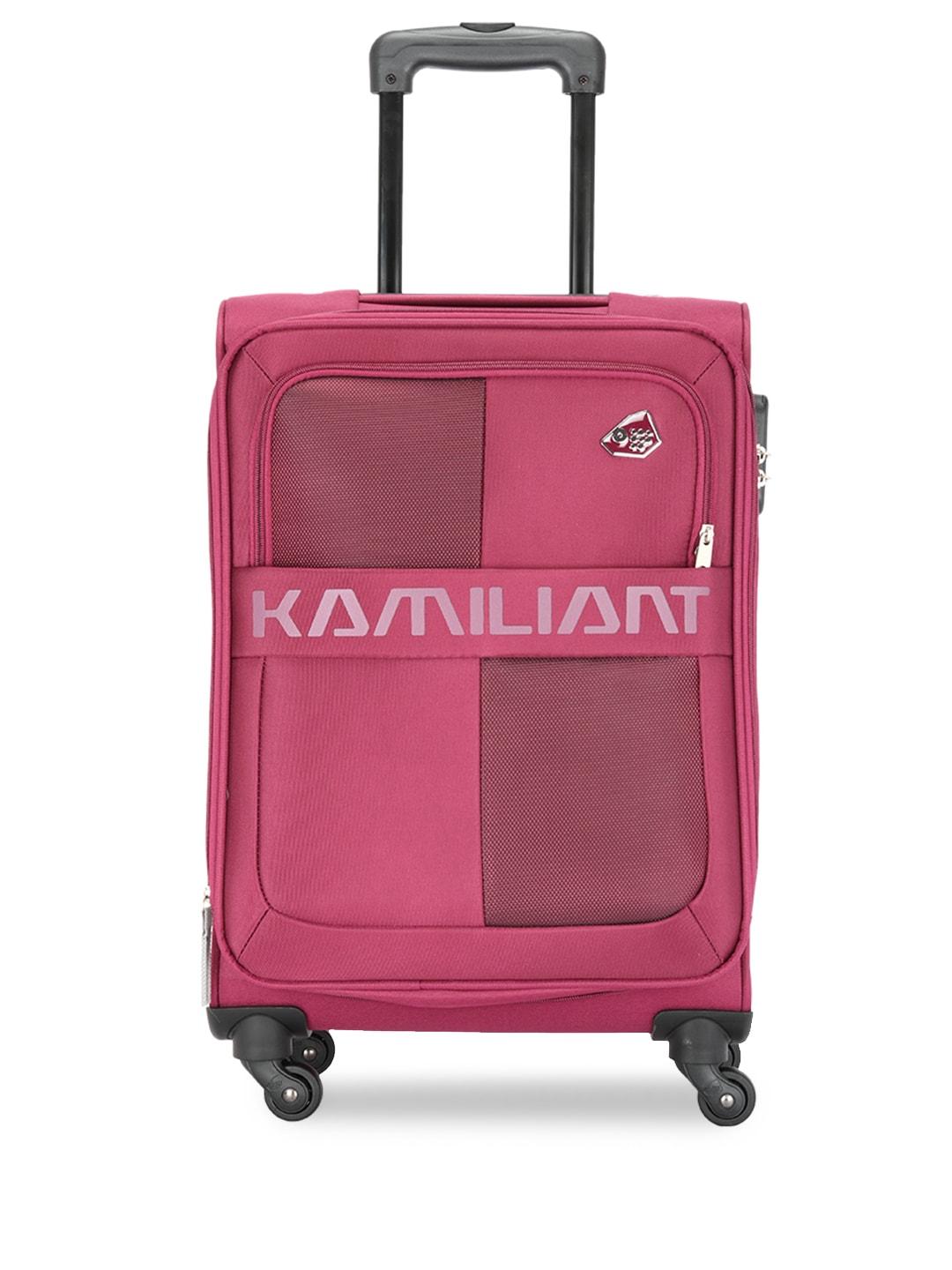 kamiliant-magenta-solid-kam-oromo-sp-cabin-trolley-bag