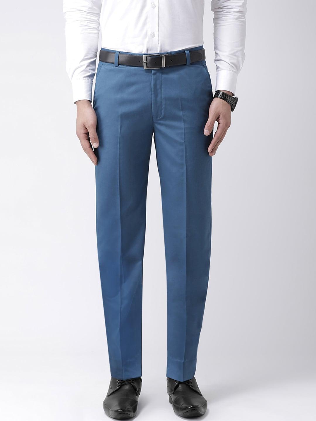 hangup-men-blue-smart-regular-fit-solid-formal-trousers
