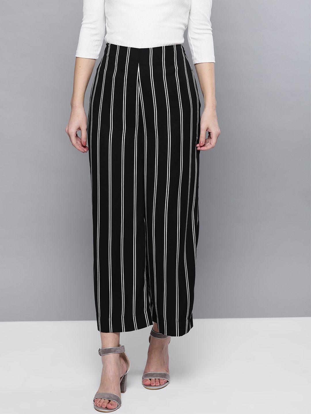 street-9-women-black-&-white-regular-fit-striped-parallel-trousers