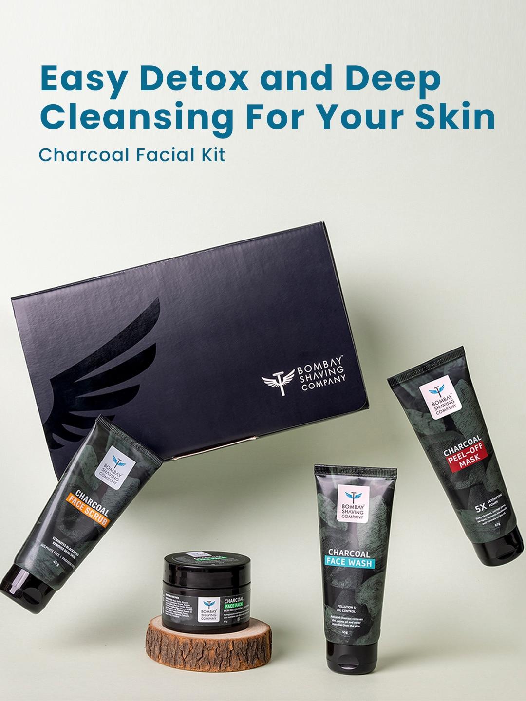 Bombay Shaving Company Activated Charcoal Grooming Gift Kit for Men
