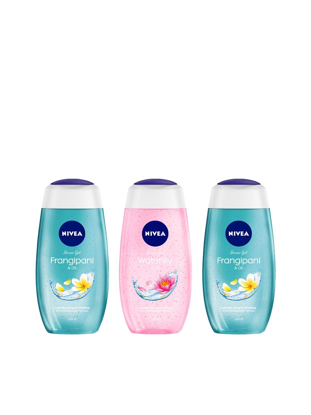 Nivea Women Set of 3 Shower Gels