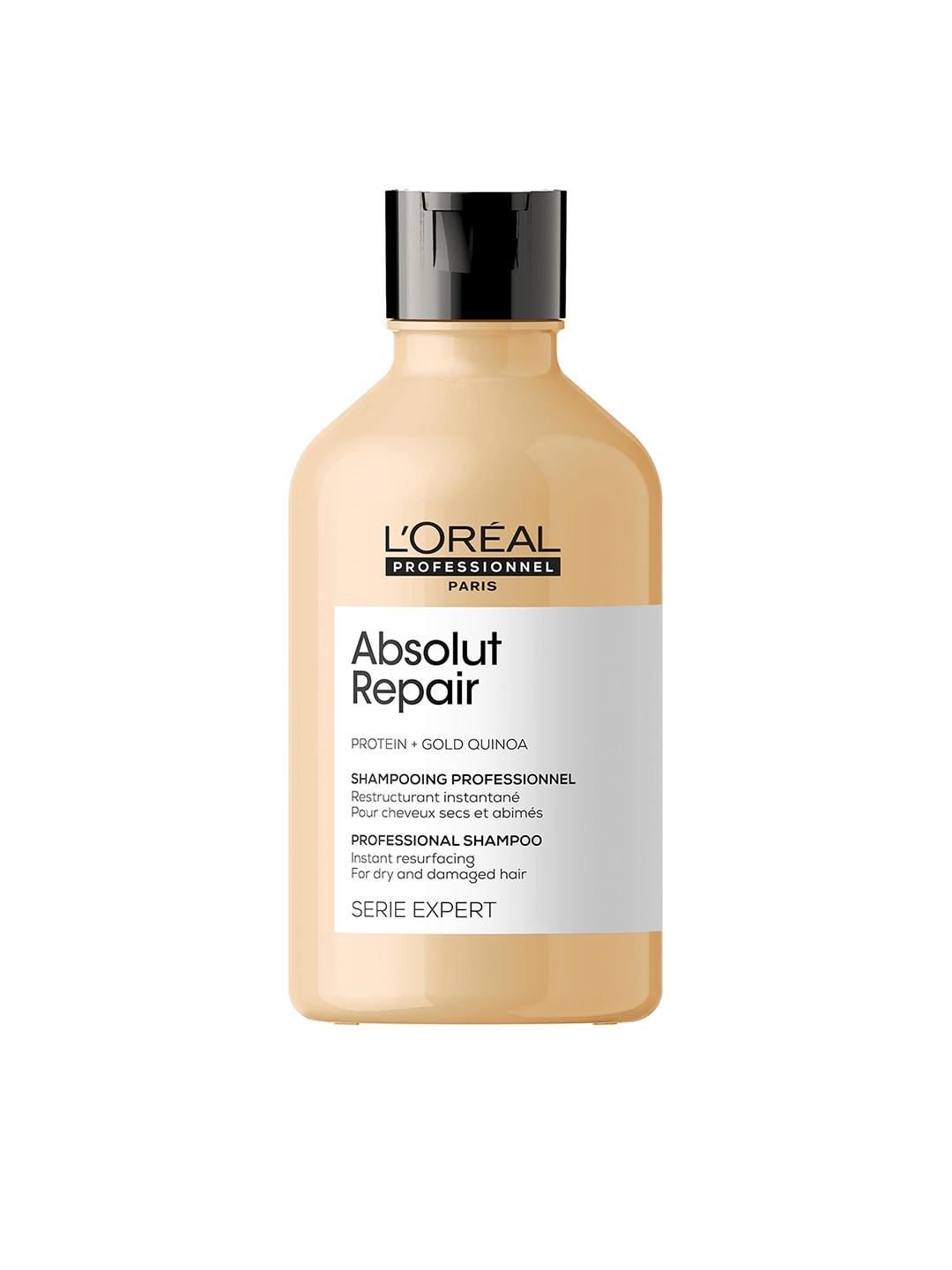 LOreal Professionnel Absolut Repair Shampoo with Gold Quinoa for Damaged Hair-300ml