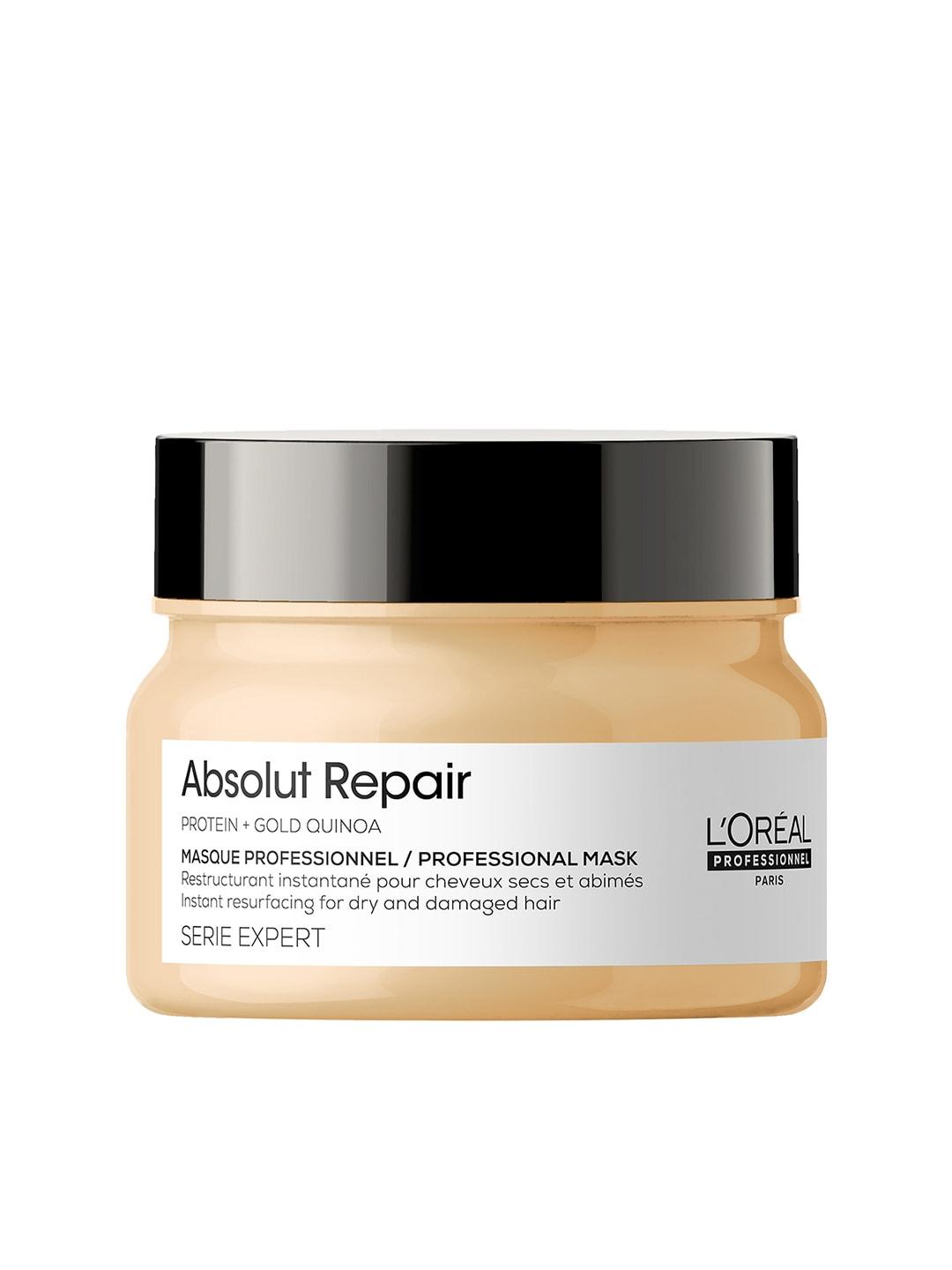 LOreal Professionnel Absolut Repair Hair Mask with Gold Quinoa for Damaged Hair-250g