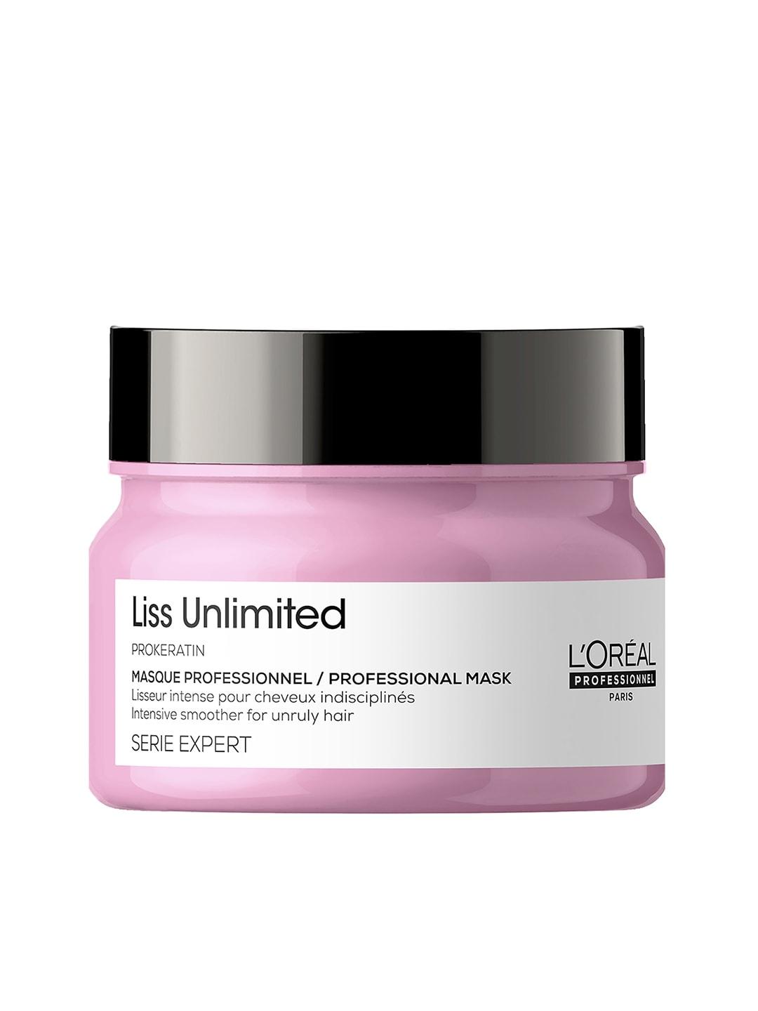 loreal-professionnel-liss-unlimited-hair-mask-with-pro-keratin-&-kukui-nut-oil-250ml