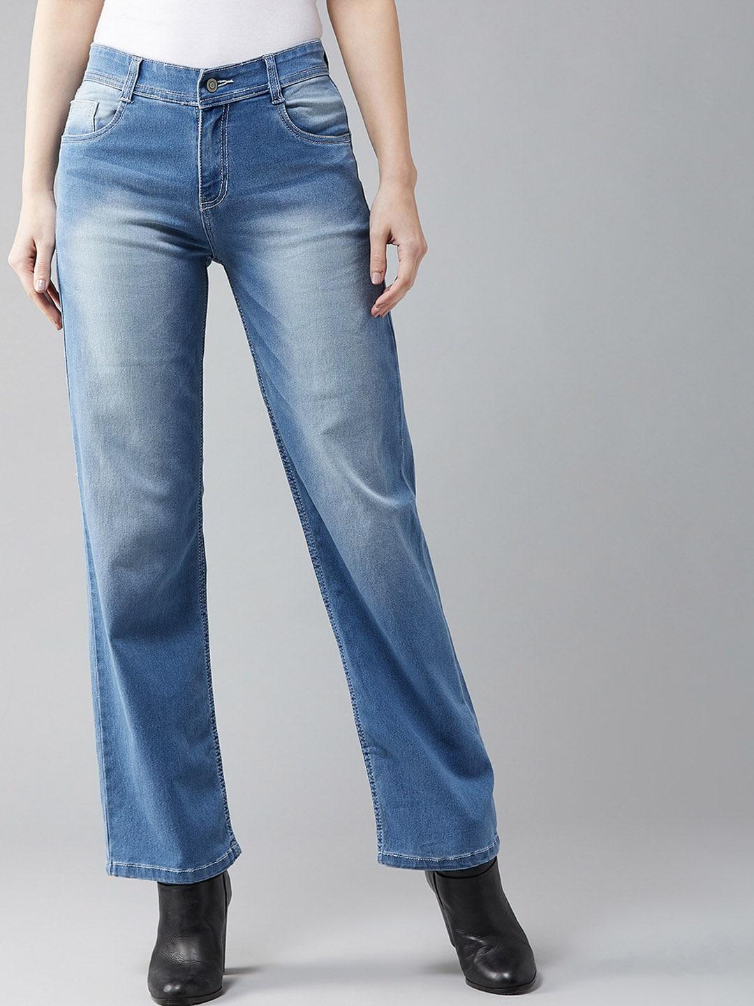 dolce-crudo-women-blue-relaxed-fit-mid-rise-clean-look-stretchable-jeans