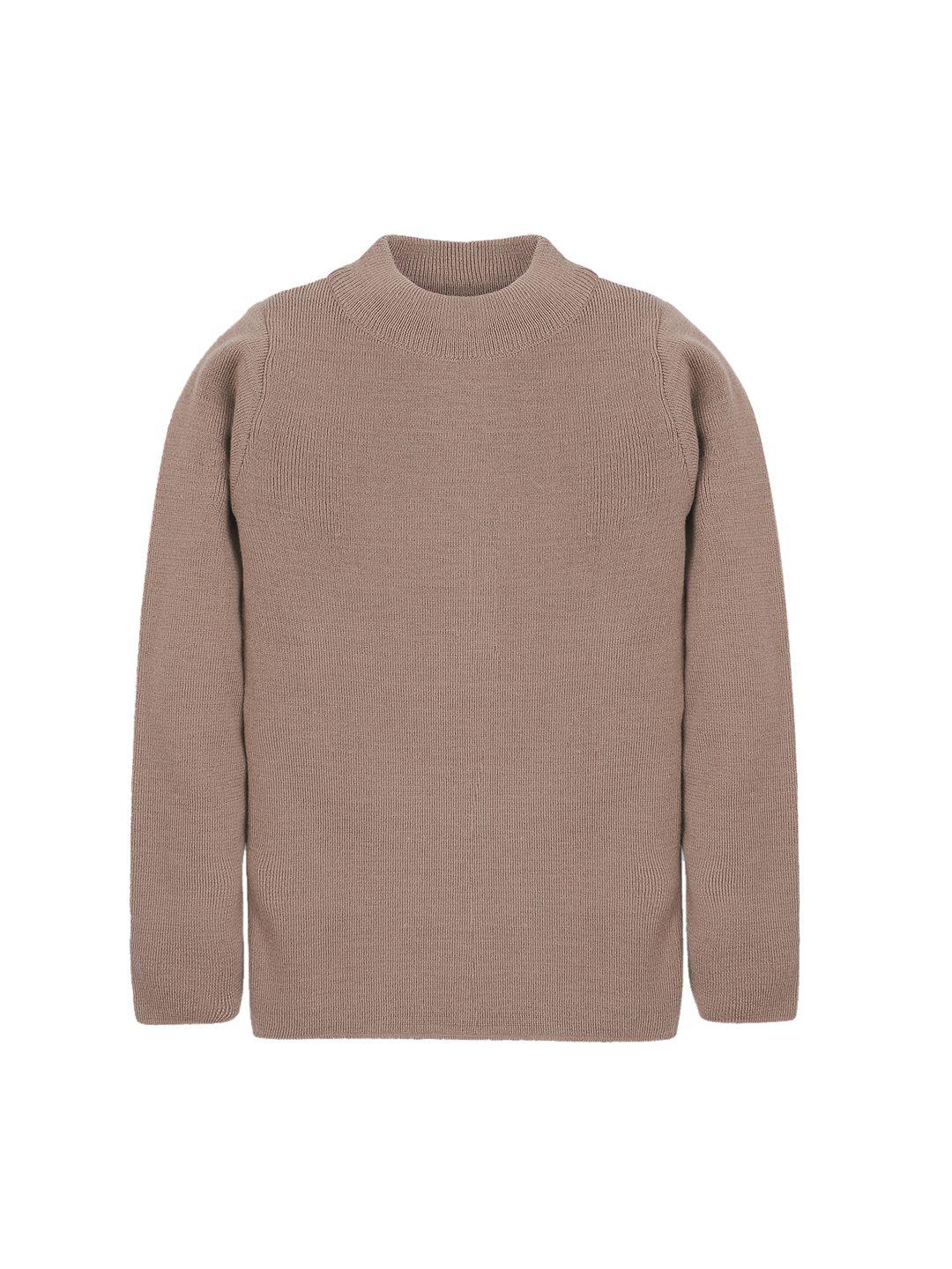 rvk-unisex-mauve-solid-pullover-sweater