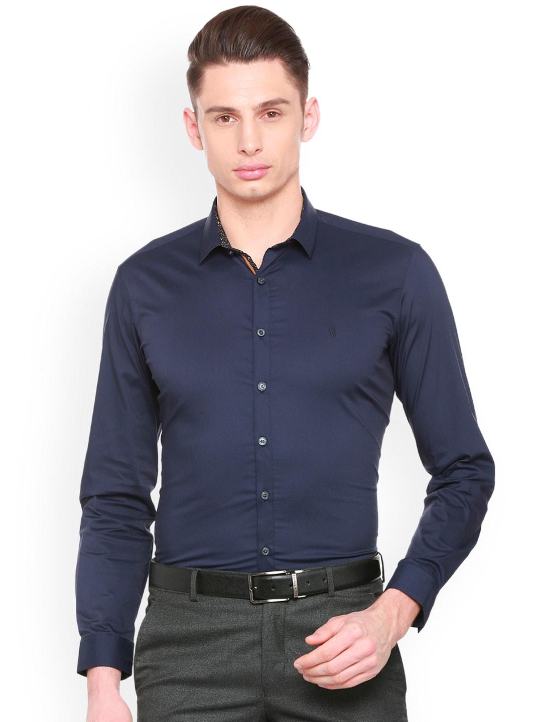 v-dot-men-navy-blue-skinny-fit-solid-formal-shirt