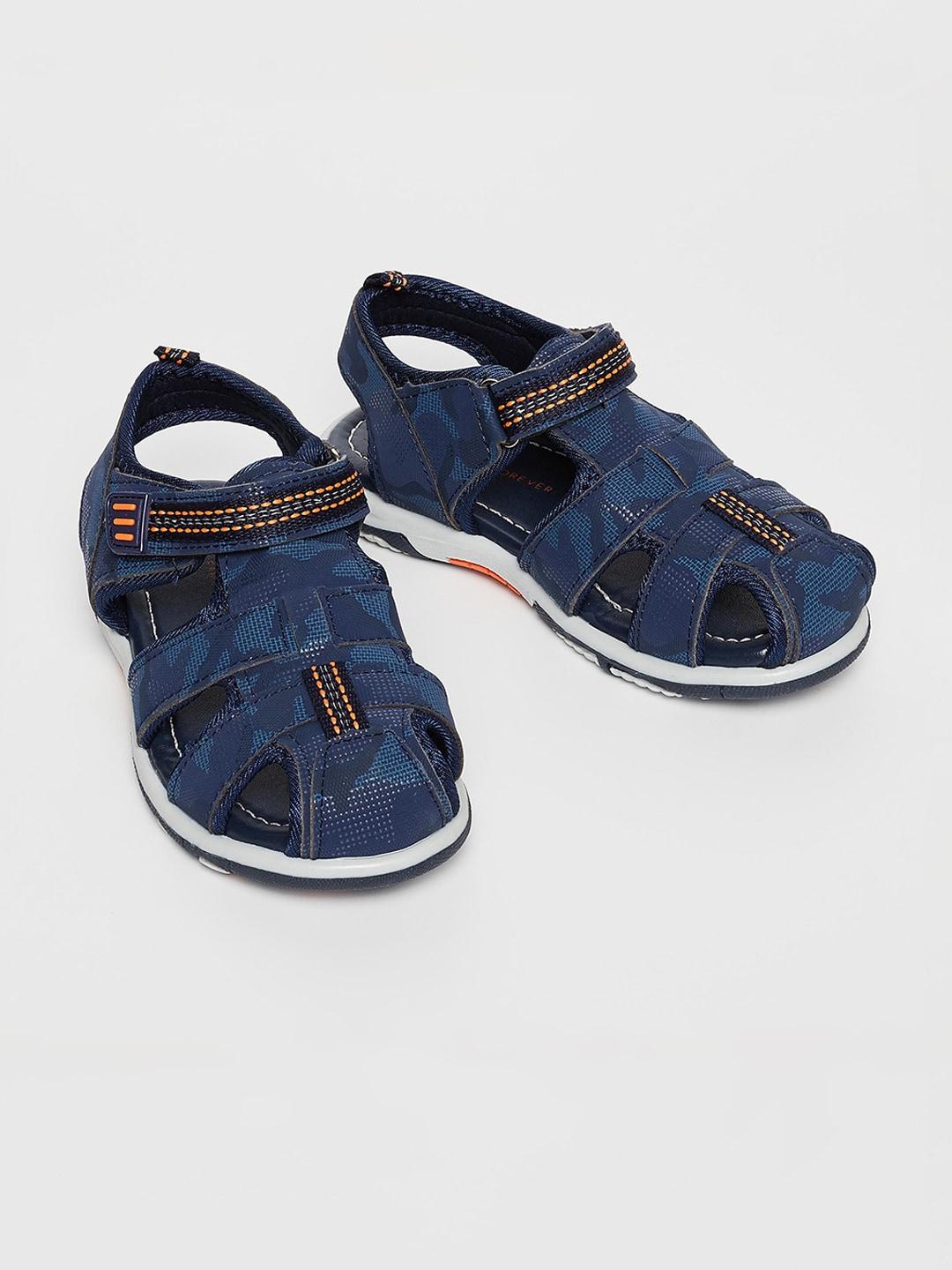 Fame Forever by Lifestyle Boys Navy Blue Sandals