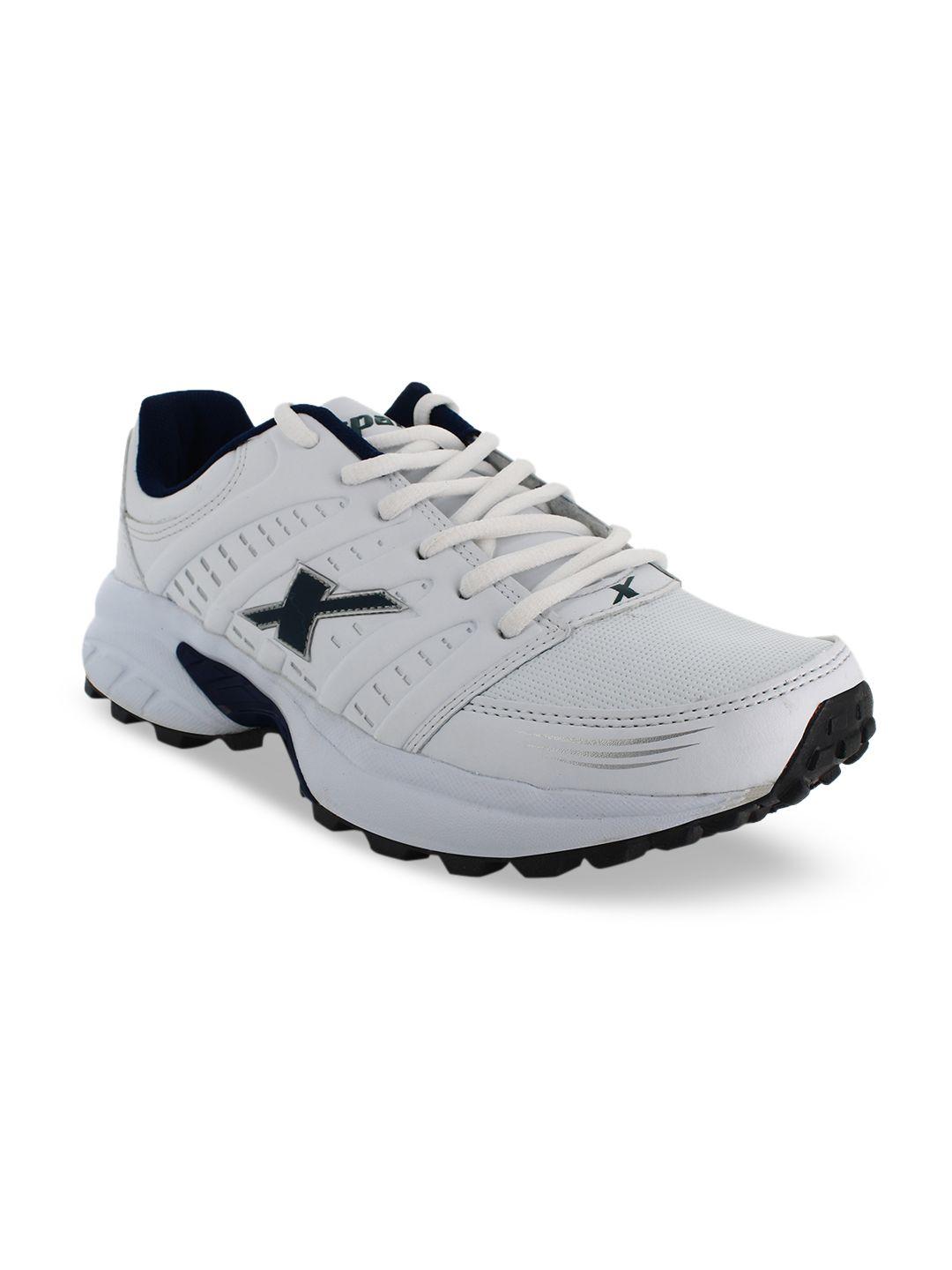 Sparx Men White & Black PU SM-241 Running Shoes