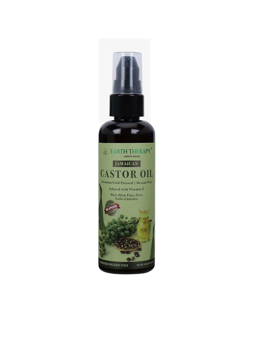 EARTH THERAPY; Yellow Jamaican Castor Oil