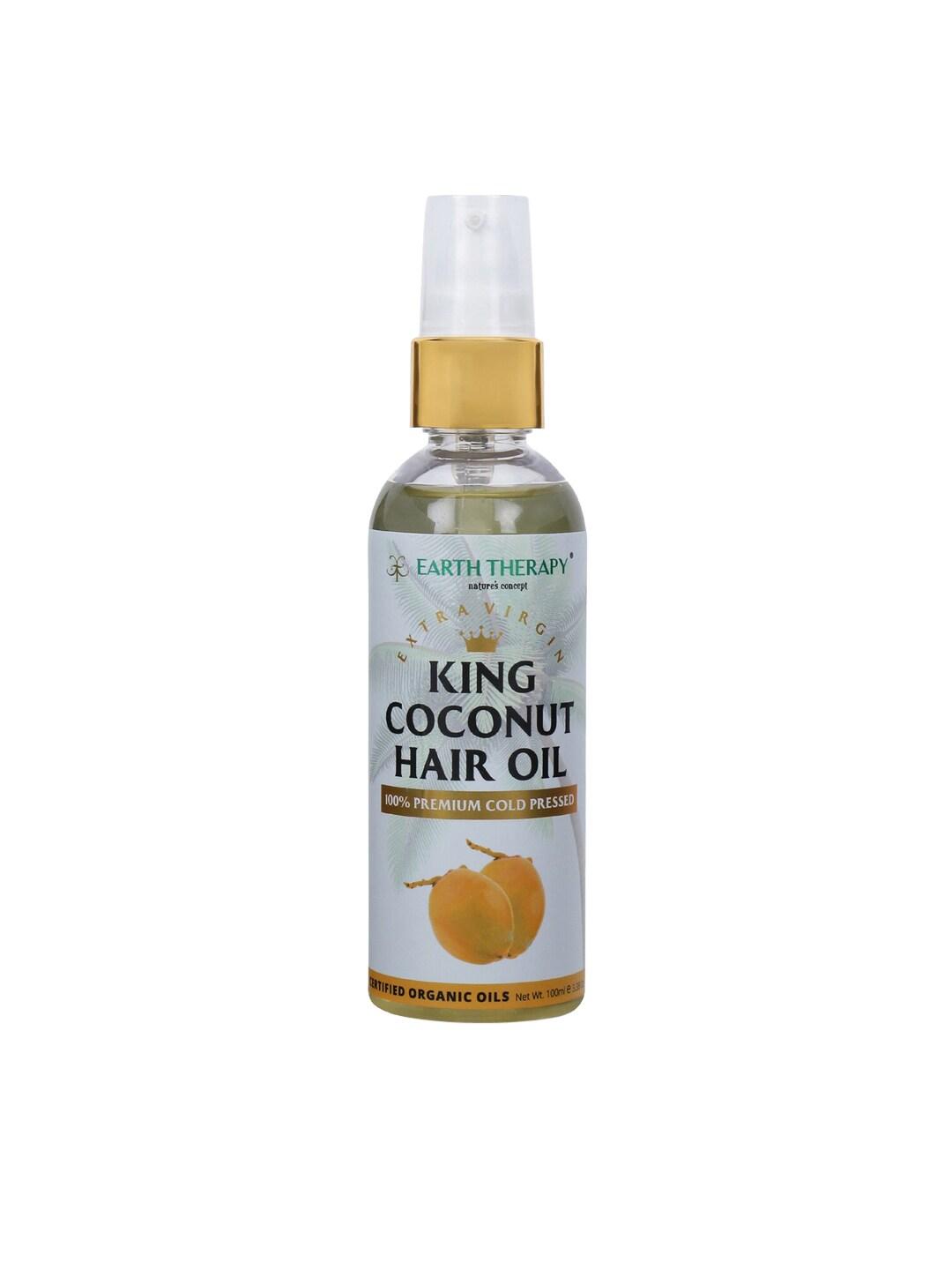 EARTH THERAPY Unisex King Coconut Oil All Purpose Hair and Skin Care 100 ml