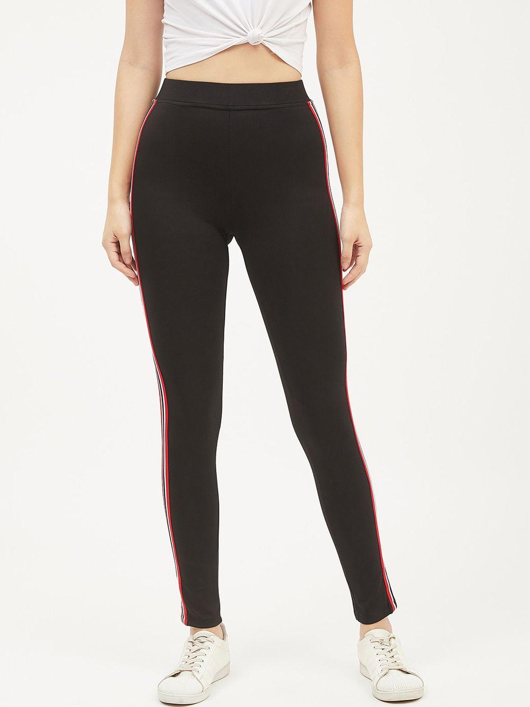 harpa-women-black-solid-skinny-fit-treggings-with-side-stripes