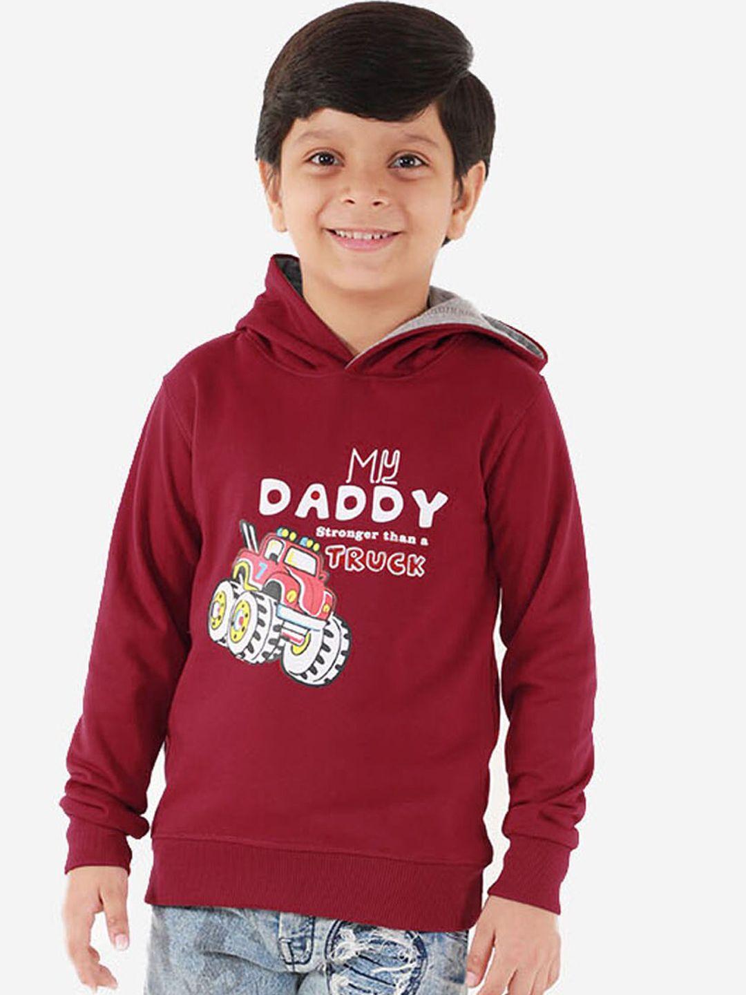 naughty-ninos-boys-maroon-printed-hooded-sweatshirt