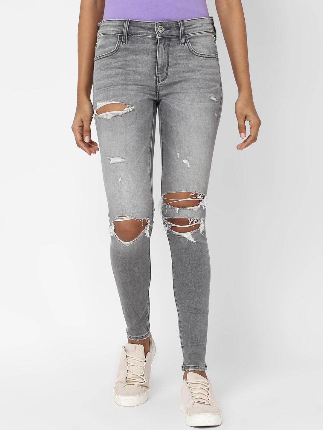 american-eagle-outfitters-women-grey-solid-jeggings
