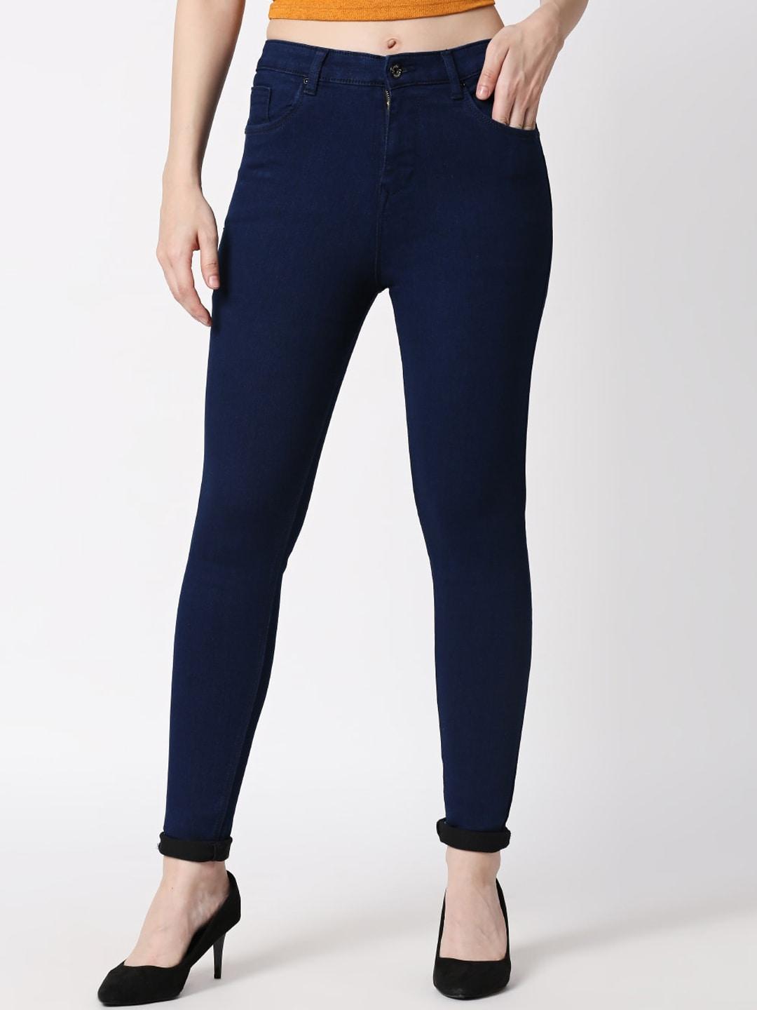 high-star-women-blue-slim-fit-high-rise-clean-look-stretchable-jeans