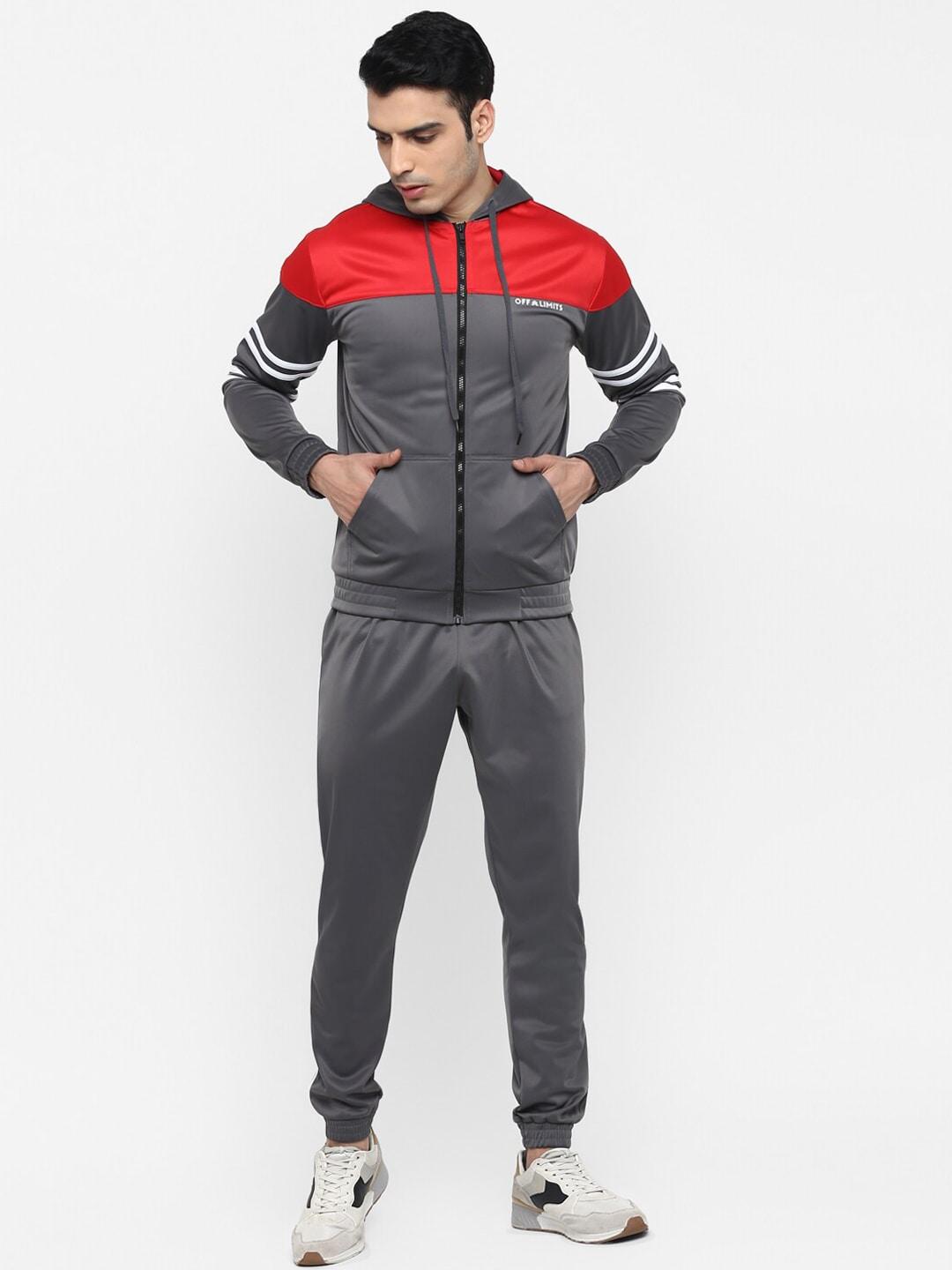 off-limits-men-grey-&-red-colourblocked-tracksuit