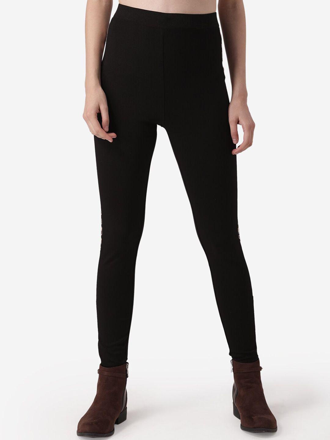 Mode by Red Tape Women Black Slim-Fit Jeggings
