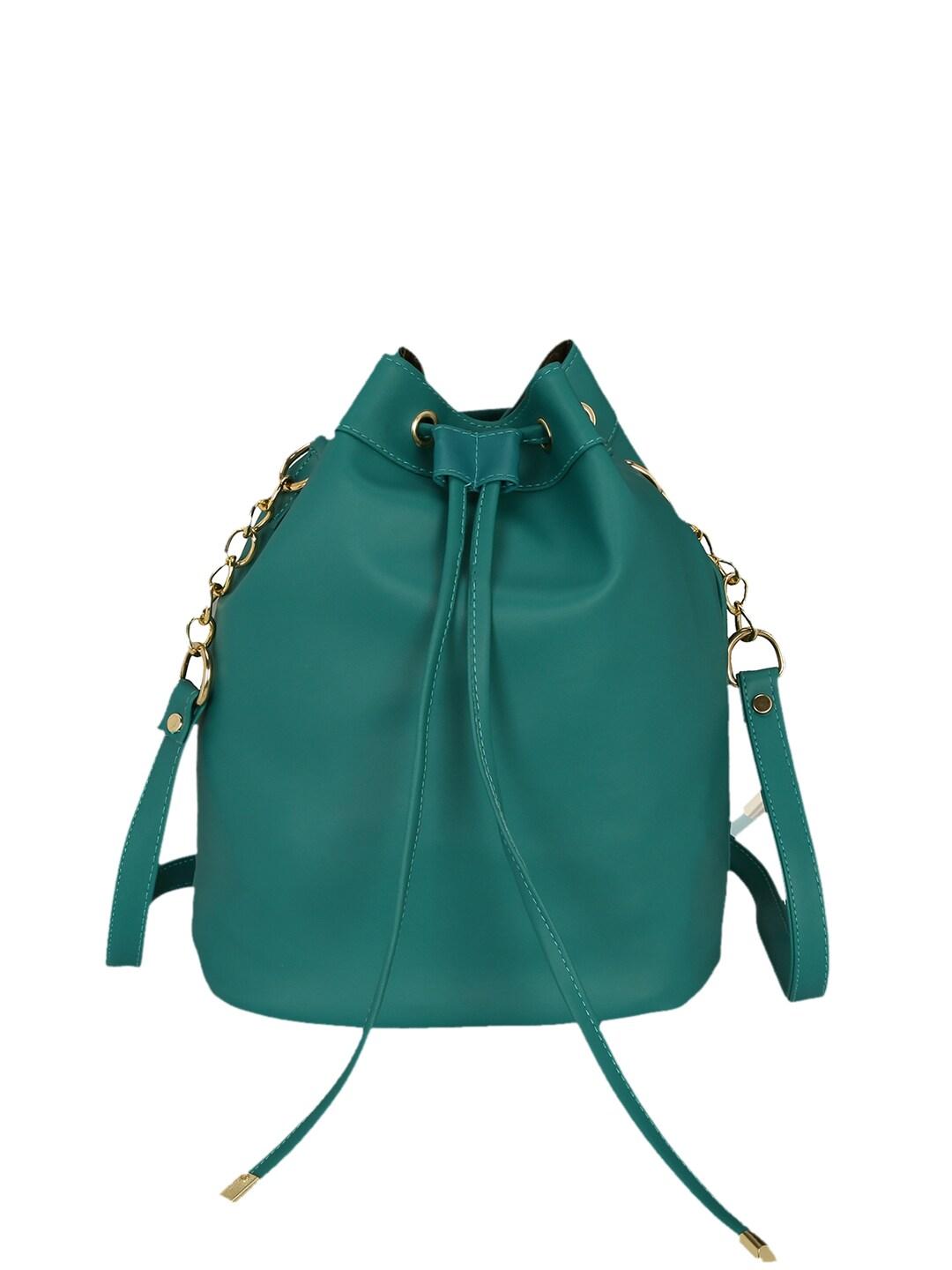 KLEIO Green Solid Shoulder Bag