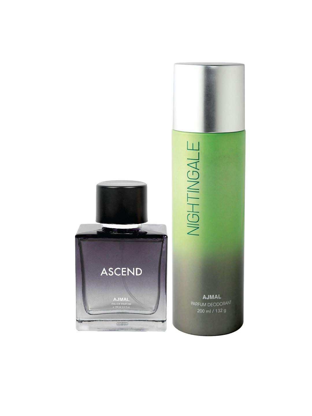 ajmal-set-of-2-ascend-eau-de-parfum-100ml-&-nightingale-deodorant-200ml