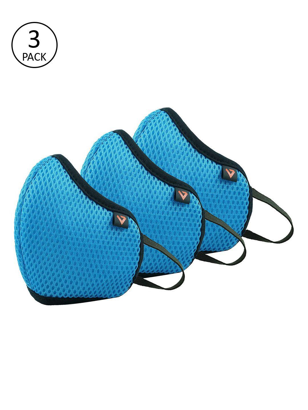 the-vertical-unisex-3-pcs-blue-reusable-outdoor-5-ply-cloth-masks