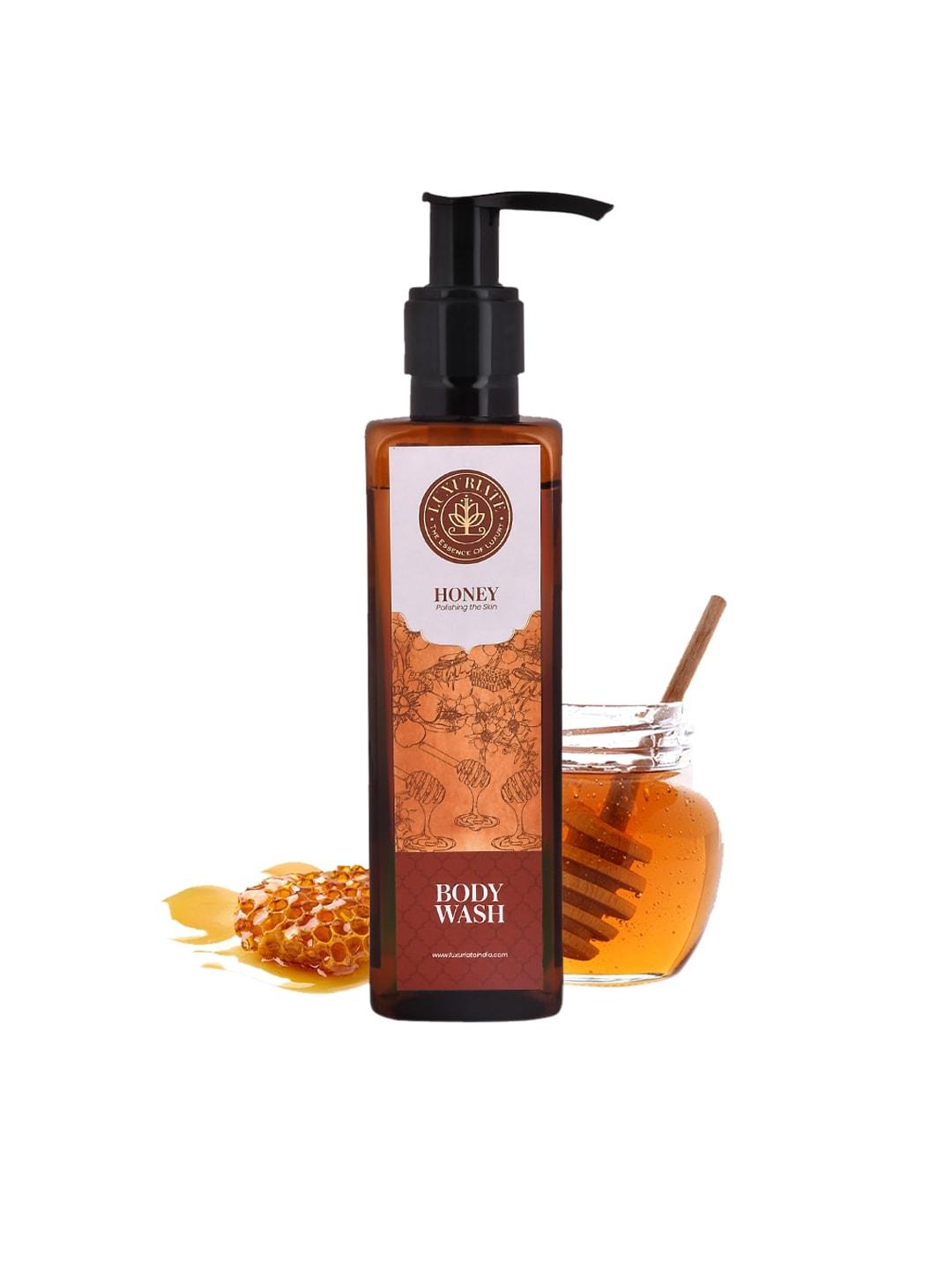 LUXURIATE Unisex Honey Nourishing Face to Toe Body Wash Shower Liquid, 200 ml