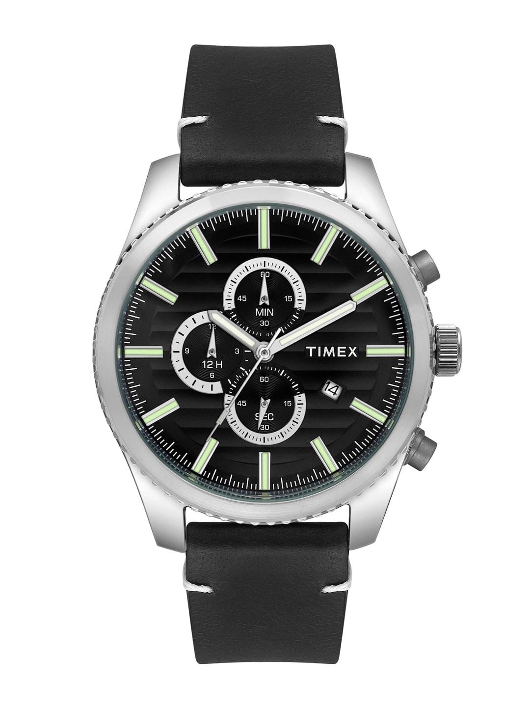 Timex Men Black Analogue Watch - TWEG19500