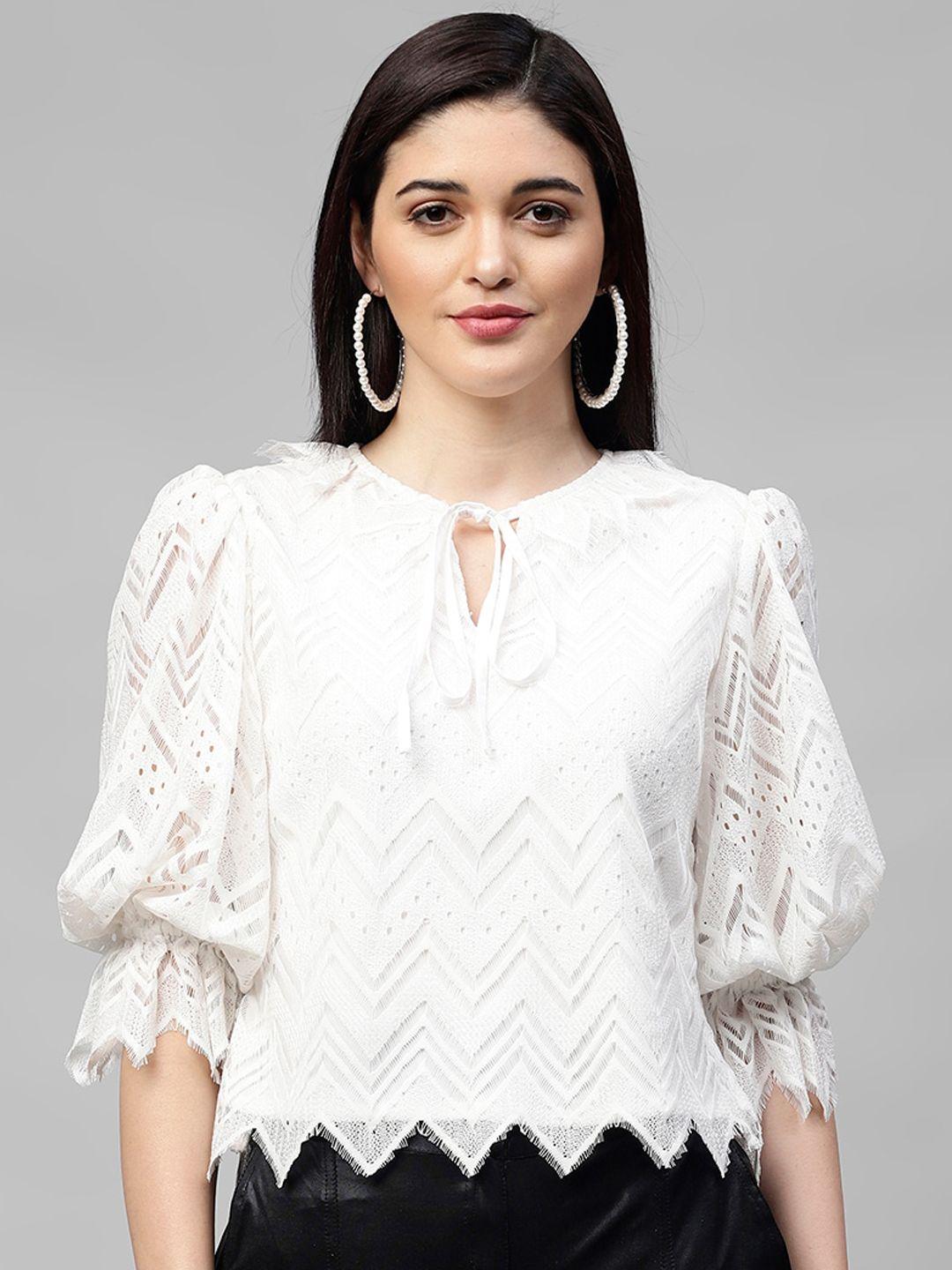 athena-white-tie-up-neck-puff-sleeves-lace-top