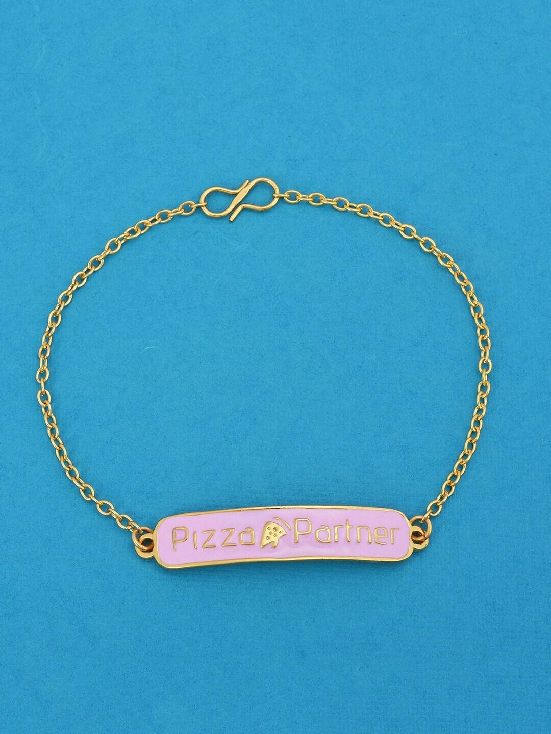 Tistabene Gold-Toned PIZZA PARTNER Bracelet