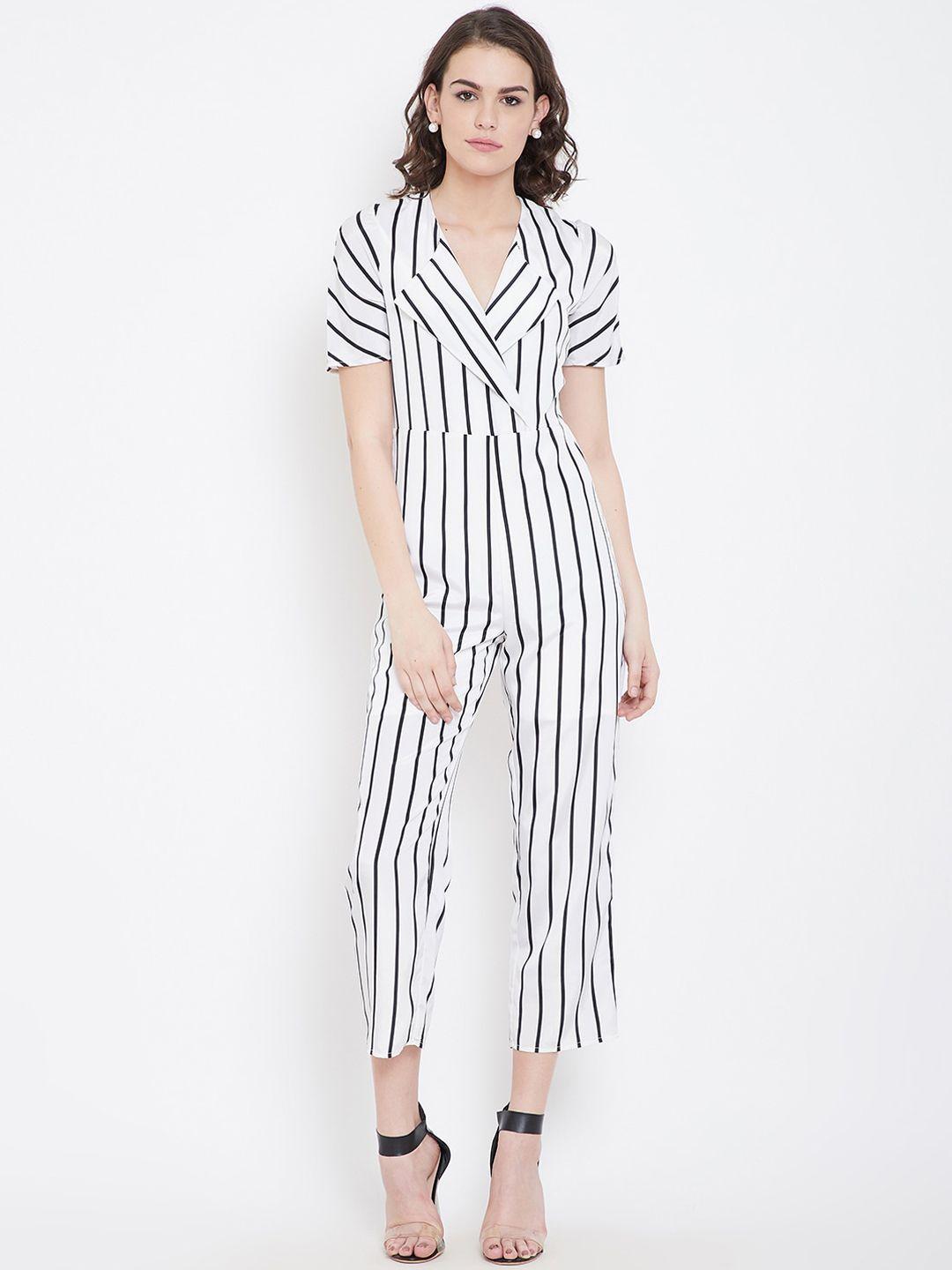 dodo-&-moa-women-white-&-black-striped-basic-jumpsuit